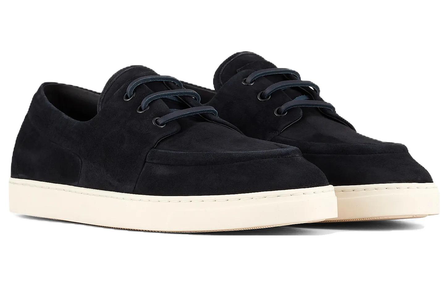 Order Giorgio Armani Low-Top Sneakers 'Black Velvet' X2X167XF686100005