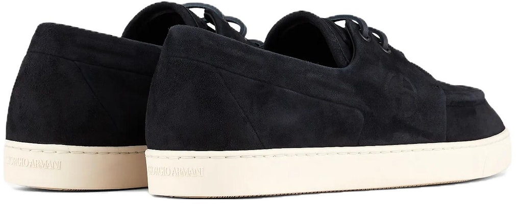 Giorgio Armani Low-Top Sneakers 'Black Velvet' X2X167XF686100005 Lookbook Giorgio Armani Low-Top Sneakers 'Black Velvet' X2X167XF686100005