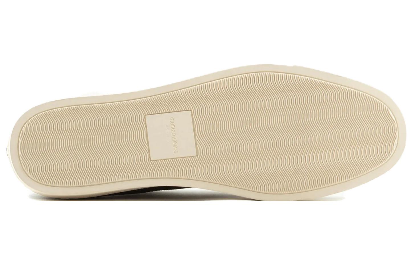 Purchase Giorgio Armani Low-Top Suede Sneaker 'Versatile Black Fashion' X2X175XN9111E553
