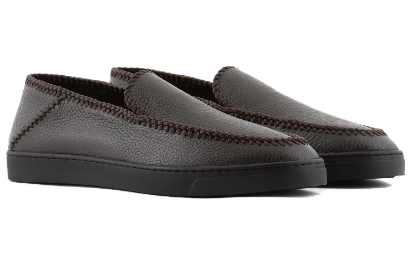 Order Giorgio Armani Low Top 'Brown Fashion' X2X141XN9201C044