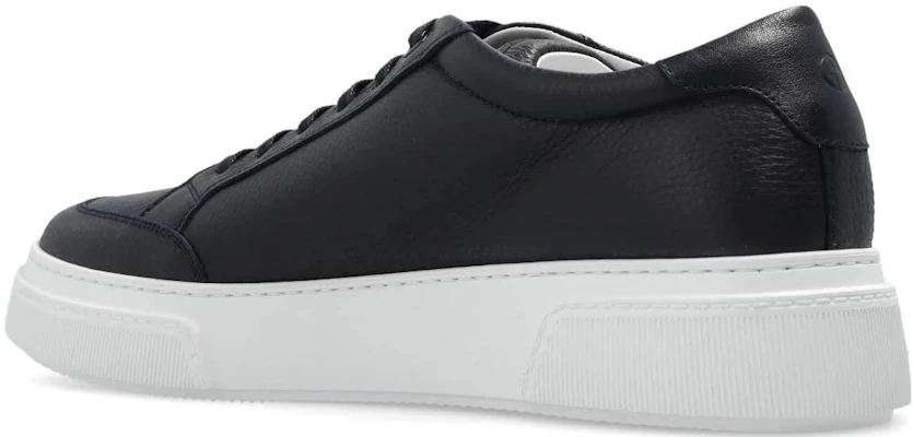 Giorgio Armani Low Top Lace-Up 'Black Leather' X2X177XN914M785 Order Giorgio Armani Low Top Lace-Up 'Black Leather' X2X177XN914M785