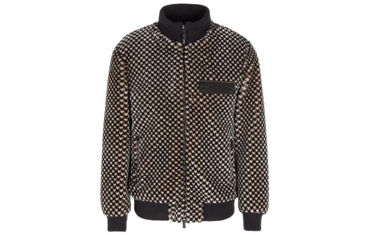 Giorgio Armani Printed Zip-Up Casual Jacket - Multi-color H4SR11-ESP19-1010