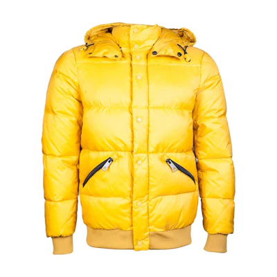 Giorgio Armani S23 Quilted Hooded Jacket Yellow 6Y6B73-6NMZZ-1605