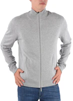 Giorgio Armani Slim Fit Zip-Up Jacket Sweatshirt - Grey 8NZE71-ZMD7Z-3901 Giorgio Armani Slim Fit Zip-Up Jacket Sweatshirt - Grey 8NZE71-ZMD7Z-3901