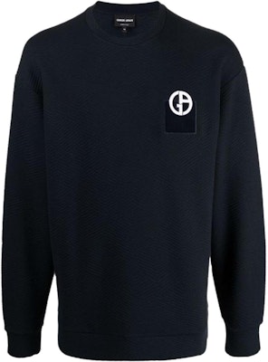 Sweatshirt Lengan Panjang Pria Giorgio Armani Logo Warna Solid. 6KSM73SJNFZUBUV Buy Sweatshirt Lengan Panjang Pria Giorgio Armani Logo Warna Solid. 6KSM73SJNFZUBUV