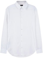 GIORGIO ARMANI SS21 Minimalist White Long Sleeve Casual Shirt. 8WGCCZ97JZ071U0BN GIORGIO ARMANI SS21 Minimalist White Long Sleeve Casual Shirt. 8WGCCZ97JZ071U0BN