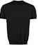 Lookbook Giorgio Armani SS22 Camiseta Negra Cuello Redondo Corte Holgado. 3HSM38-SM63Z-UC99