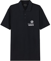 GIORGIO ARMANI SS22 Navy Blue Embroidered Logo Polo Shirt. 3LSF72-SJKLZ-UBWF GIORGIO ARMANI SS22 Navy Blue Embroidered Logo Polo Shirt. 3LSF72-SJKLZ-UBWF