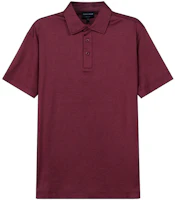 Order Giorgio Armani SS22 半透明純色磚紅色 Polo 衫 3KSF74-SJZHZ-U5VA