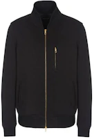 Giorgio Armani SS22 Solid Black Zip-Up Bomber Jacket 3LSB82SJL7Z1UC99 Giorgio Armani SS22 Solid Black Zip-Up Bomber Jacket 3LSB82SJL7Z1UC99