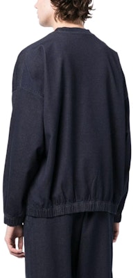 ジョルジオ アルマーニ SS23 ブルー クルーネック ロゴ プルオーバー スウェットシャツ 6LSM6HSD2VZUBUL Shop ジョルジオ アルマーニ SS23 ブルー クルーネック ロゴ プルオーバー スウェットシャツ 6LSM6HSD2VZUBUL