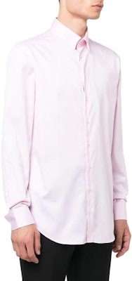 GIORGIO ARMANI SS23 淡紫色純棉直筒長袖襯衫 8WGCCZMN-TZ064-UAMC Details for GIORGIO ARMANI SS23 淡紫色純棉直筒長袖襯衫 8WGCCZMN-TZ064-UAMC