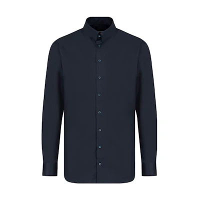 GIORGIO ARMANI SS23 Single-Breasted Plain Long-Sleeve Casual Shirt. 8WGCCZMH-TZ069-1UBSG