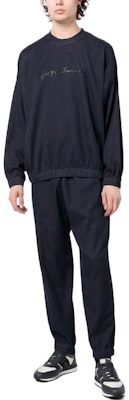 ジョルジオ アルマーニ SS23 ダークブルー スリムフィット ジョガーパンツ 6LSP6G-SD2VZ-UBUL Lookbook ジョルジオ アルマーニ SS23 ダークブルー スリムフィット ジョガーパンツ 6LSP6G-SD2VZ-UBUL