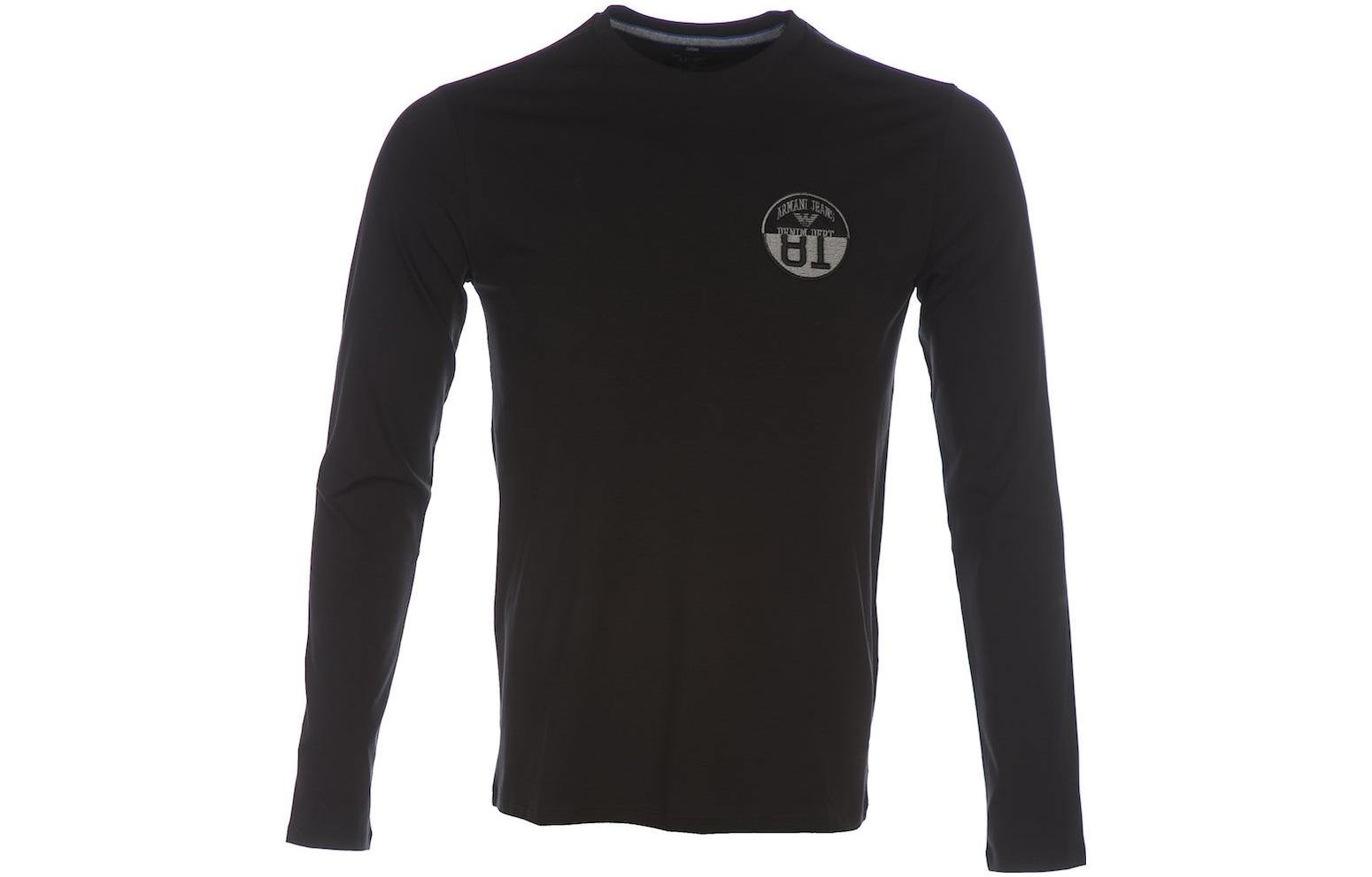 Giorgio Armani SS23 Pattern Print Sweatshirt Blue - Fashion B6H21DA-12