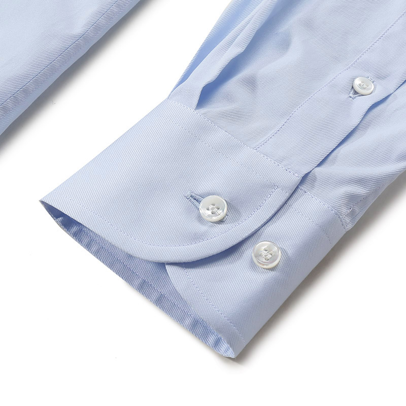 Sizing ジョルジオ アルマーニ SS24 ライトブルー 長袖 ボタンアップシャツ 1WGCCZ70-TZ069-U9T9