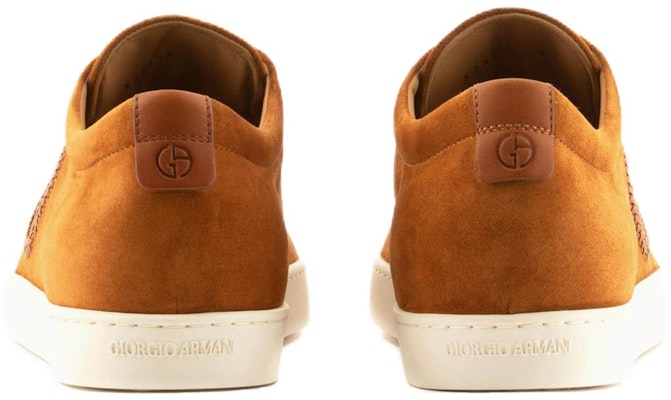 Giorgio Armani Suede Low Top 'Brown' X2X175XN9111E997 Shop Giorgio Armani Suede Low Top 'Brown' X2X175XN9111E997