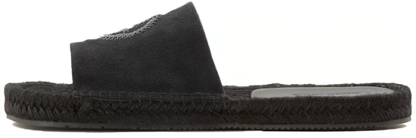 Giorgio Armani Velvet Slides 'Black Comfort' X2S028XN9111E553 Giorgio Armani Velvet Slides 'Black Comfort' X2S028XN9111E553