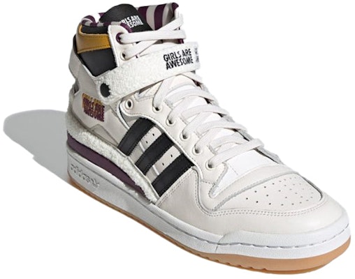 Girls Are Awesome x adidas Forum High 'Putih Awan Ungu' GY2632 Lookbook Girls Are Awesome x adidas Forum High 'Putih Awan Ungu' GY2632
