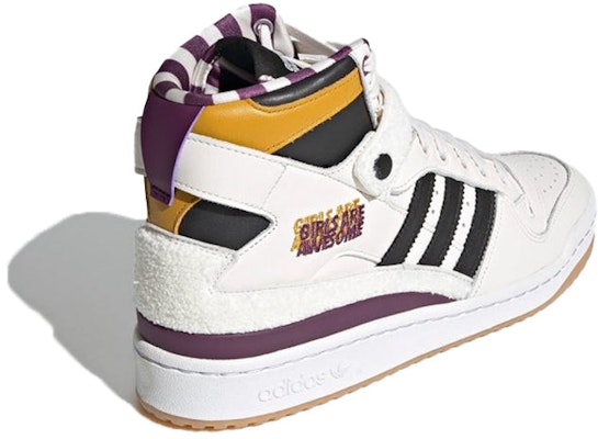 Girls Are Awesome x adidas Forum High 'Putih Awan Ungu' GY2632 Shop Girls Are Awesome x adidas Forum High 'Putih Awan Ungu' GY2632