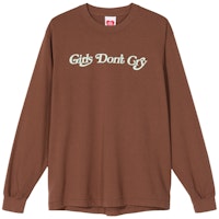 Girls Don't Cry Butterfly L/S T-Shirt Brown Girls Don't Cry Butterfly L/S T-Shirt Brown