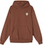 Buy Girls Don't Cry Logo Hoody Brown