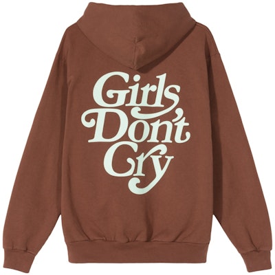 Girls Don't Cry Logo Hoody Brown Order Girls Don't Cry Logo Hoody Brown