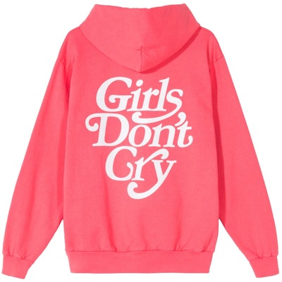 Girls Don't Cry Logo Hoody Pink Order Girls Don't Cry Logo Hoody Pink