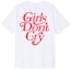 Order Girls Don't Cry Logo T-Shirt White