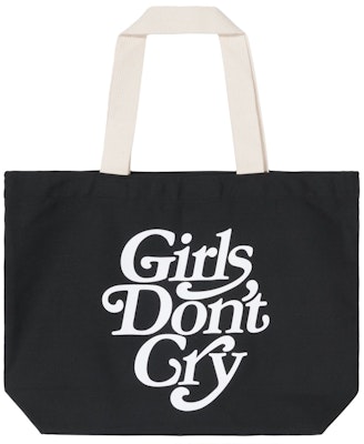 Girls Don't Cry Logo Tote Bag Black Buy Girls Don't Cry Logo Tote Bag Black