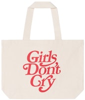 Girls Don't Cry Logo Tote Bag Natural Girls Don't Cry Logo Tote Bag Natural