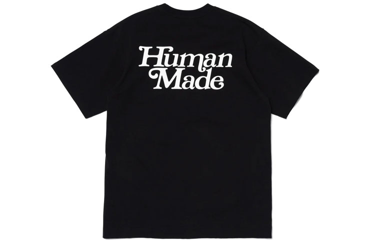 Purchase Girls Don''t Cry x HUMAN MADE Logo Grafik Uniseks Baju-T Lengan Pendek. XX25TE021
