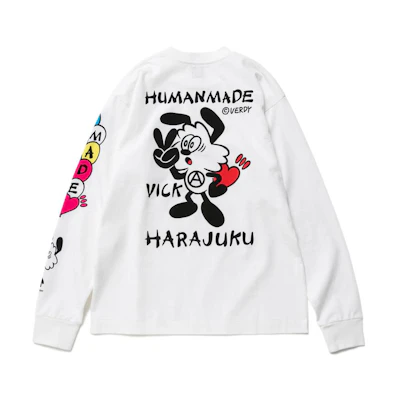 Girls Don’t Cry HUMAN MADE Logo Print Long Sleeve T-Shirt Unisex. XX23CS003
