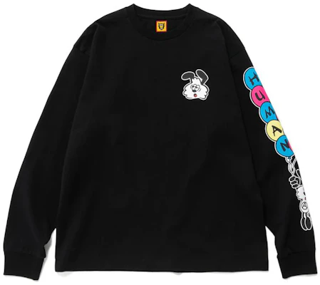 Kaos Lengan Panjang Unisex Girls Don''t Cry x HUMAN MADE Logo Print. XX23CS003 Lookbook Kaos Lengan Panjang Unisex Girls Don''t Cry x HUMAN MADE Logo Print. XX23CS003