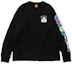 Lookbook Kaos Lengan Panjang Unisex Girls Don''t Cry x HUMAN MADE Logo Print. XX23CS003