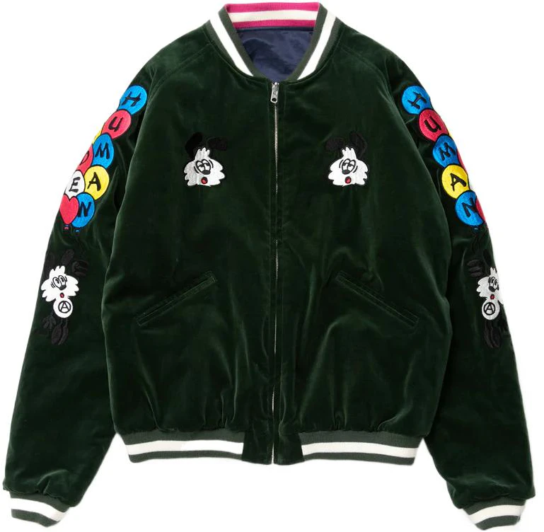 girls-don-t-cry-x-human-made-reversible-varsity-satin-jacket-green-unisex-xx-23-jk-001