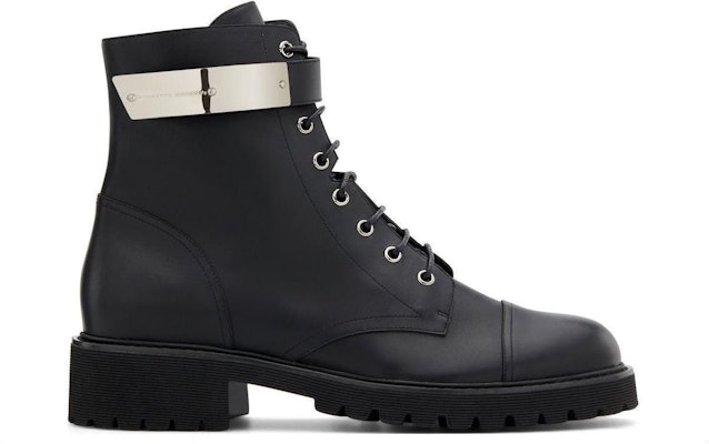 Giuseppe Zanotti 黑色系带厚底靴 IU00003001 Order Giuseppe Zanotti 黑色系带厚底靴 IU00003001