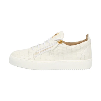 Giuseppe Zanotti 'White Fashion Strap Sneakers'