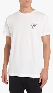 ジュゼッペ・ザノッティ 白 半袖Tシャツ 刺繍ロゴ IRU0007002 Shop ジュゼッペ・ザノッティ 白 半袖Tシャツ 刺繍ロゴ IRU0007002