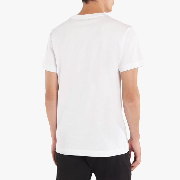 Purchase Giuseppe Zanotti Camiseta Blanca de Manga Corta con Logo Bordado IRU0007002
