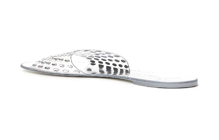 Giuseppe Zanotti Adelia Crystal-Embellished Slides 'White' 圖 4