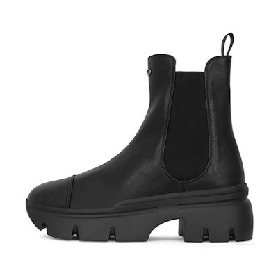 Giuseppe Zanotti Apocalypse Chelsea Boots 'Black Leather Platform'