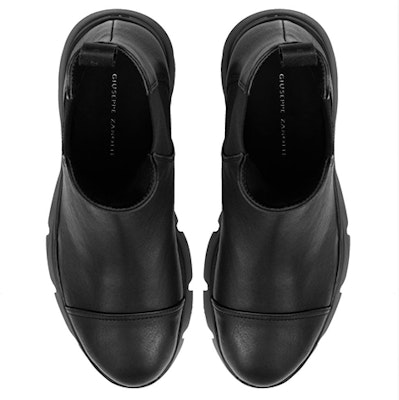 ジュゼッペザノッティ アポカリプス チェルシーブーツ (黒革プラットフォーム) IU00050001 Shop ジュゼッペザノッティ アポカリプス チェルシーブーツ (黒革プラットフォーム) IU00050001