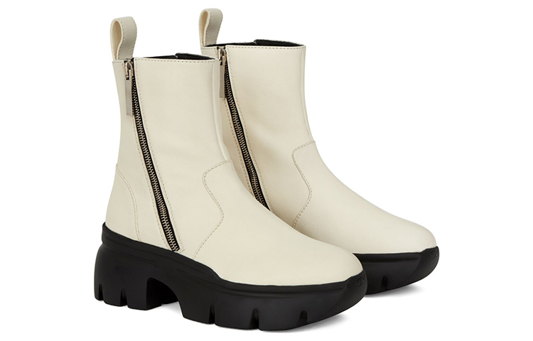 Giuseppe Zanotti Apocalypse Zip 'Fashion Short Boot White' 圖 2