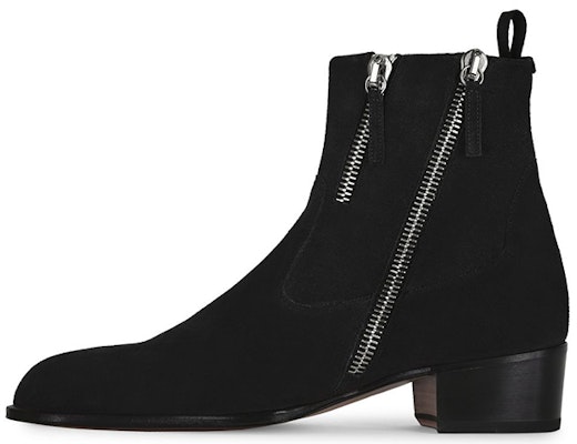 Giuseppe Zanotti Ascanio 'Black Velvet Fashion Boot' EU10019001 Buy Giuseppe Zanotti Ascanio 'Black Velvet Fashion Boot' EU10019001
