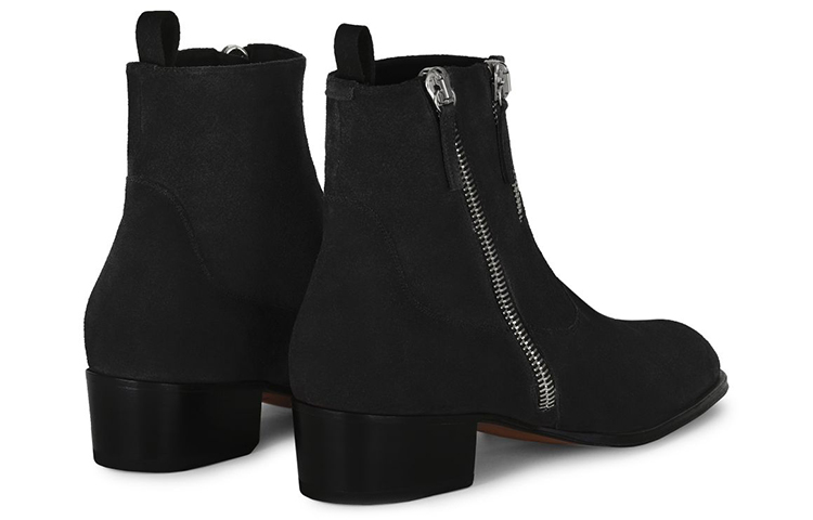Giuseppe Zanotti Ascanio 'Black Velvet Fashion Boot' 圖 3