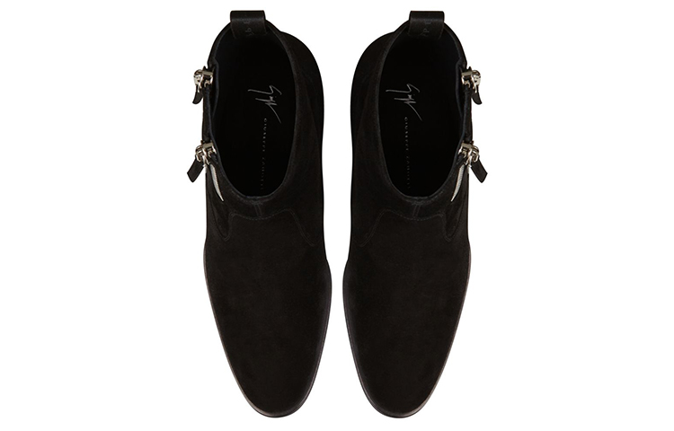 Giuseppe Zanotti Ascanio 'Black Velvet Fashion Boot' 圖 4