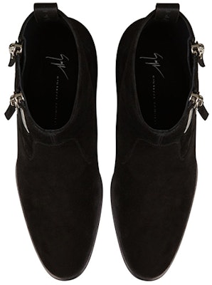 Giuseppe Zanotti Ascanio 'Black Velvet Fashion Boot' EU10019001 Shop Giuseppe Zanotti Ascanio 'Black Velvet Fashion Boot' EU10019001