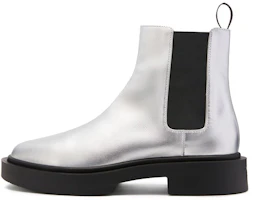 Giuseppe Zanotti Aston G 'Silver Leather Chelsea' IU10030006 Giuseppe Zanotti Aston G 'Silver Leather Chelsea' IU10030006