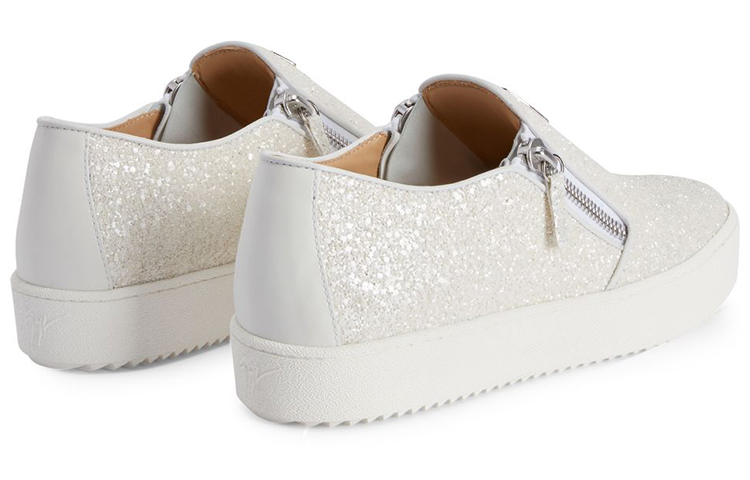 Giuseppe Zanotti Atteso Nome 'White Leather' 圖 3